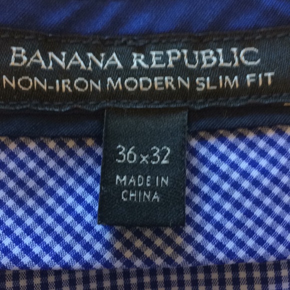 🌴 Banana Republic 36x32 Modern Slim Fit - Picture 5 of 7